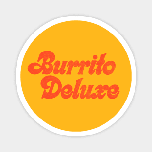 Burrito Deluxe /// Retro Faded Style Design Magnet